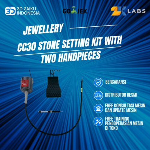 ZKLabs CC30 Stone Setting Kit with Two Handpieces Jewellery Machine Mesin Perhiasan